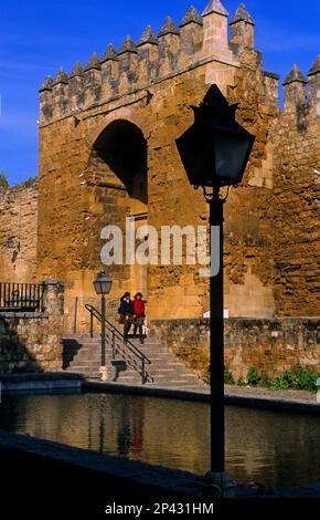 Córdoba.L'Andalousie. Espagne : Almódovar gate, dans Cairuán street Banque D'Images