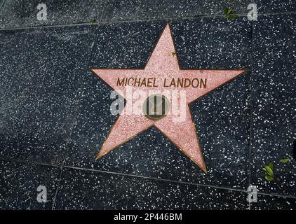 Los Angeles, Californie, États-Unis 3rd mars 2023 Une vue générale de l'atmosphère de l'acteur Michael Landon Hollywood Walk of Fame Star sur 3 mars 2023 à Los Angeles, Californie, États-Unis. Photo par Barry King/Alay stock photo Banque D'Images