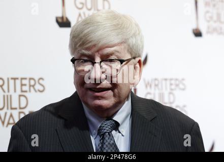 New York, États-Unis. 05th mars 2023. Michael Winship arrive sur le tapis rouge lors de la cérémonie de remise des prix de la Guilde des écrivains 75th à la salle de bal Edison sur 05 mars 2023 à New York. Photo de John Angelillo/UPI crédit: UPI/Alay Live News Banque D'Images