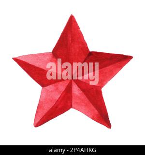 Médaille d'étoile 9 Mai la Grande guerre patriotique isolée. Banque D'Images