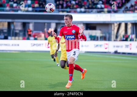Silkeborg, Danemark. 05th mars 2023. Oliver sonne (5) de Silkeborg S'IL a été vu pendant le match Superliga de 3F entre Silkeborg IF et le FC Nordsjaelland au parc JYSK à Silkeborg. (Crédit photo : Gonzales photo/Alamy Live News Banque D'Images