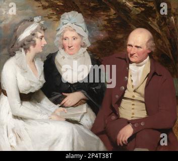 Sir Henry Raeburn John Johnstone, Betty Johnstone et Mlle Wedderburn, c. 1790/1795 Banque D'Images