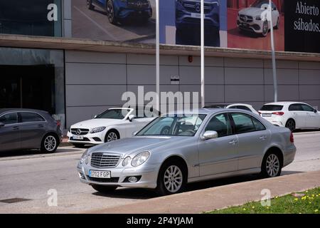 Mercedes-Benz classe E W211 (2002-2009) Banque D'Images