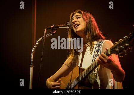 Copenhague, Danemark. 01st, février 2023. Le chanteur, compositeur et musicien américain Weyes Blood interprète un concert à VEGA à Copenhague. (Crédit photo: Gonzales photo - Thomas Rasmussen). Banque D'Images