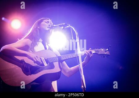 Copenhague, Danemark. 01st, février 2023. Le chanteur, compositeur et musicien américain Weyes Blood interprète un concert à VEGA à Copenhague. (Crédit photo: Gonzales photo - Thomas Rasmussen). Banque D'Images