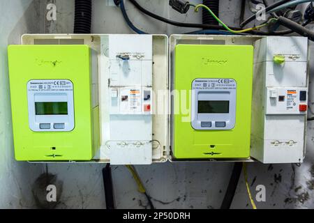 Compteur d'électricité LinkY | compteurs électriques LinkY - moteur intelligent Banque D'Images