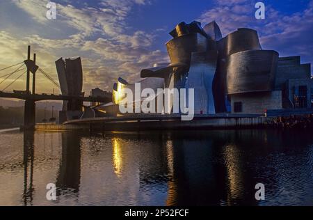 Musée Guggenheim de Frank O. Gehry. Bilbao. Vizcaya. Espagne Banque D'Images