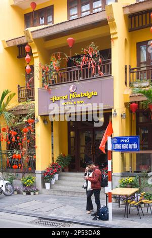 Vietnam, Hanoi, Hanoi Hôtel de nostalgie, Banque D'Images