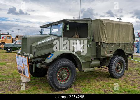 1944 Morris commercial C8 GS. Salon de l'air de Southport 2010. Banque D'Images