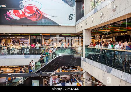 Marché de San Antón. De Chueca. Madrid, Espagne Banque D'Images