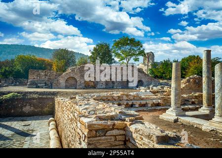 Ville ancienne de Stratonikeia à Eskihisar, Mugla, Turquie. Banque D'Images