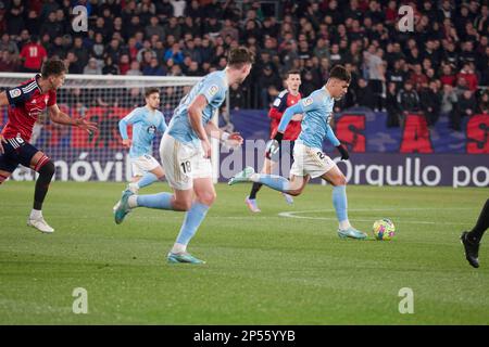 Pampelune, Espagne. 6th mars 2023. Sports. Football. La Liga Santander entre CA Osasuna et RC Celta a joué au stade El Sadar à Pampelune (Espagne) sur 6 mars 2023. 900/Cormon Press Credit: CORMON PRESS/Alay Live News Banque D'Images