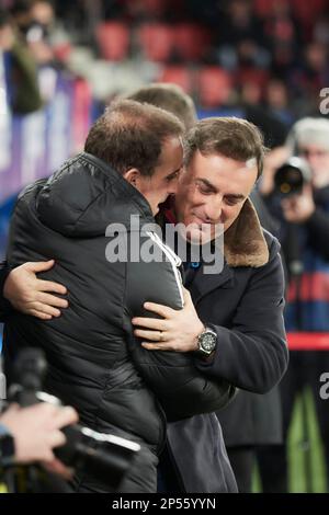 Pampelune, Espagne. 6th mars 2023. Sports. Football. La Liga Santander entre CA Osasuna et RC Celta a joué au stade El Sadar à Pampelune (Espagne) sur 6 mars 2023. 900/Cormon Press Credit: CORMON PRESS/Alay Live News Banque D'Images