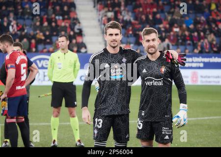 Pampelune, Espagne. 6th mars 2023. Sports. Football. La Liga Santander entre CA Osasuna et RC Celta a joué au stade El Sadar à Pampelune (Espagne) sur 6 mars 2023. 900/Cormon Press Credit: CORMON PRESS/Alay Live News Banque D'Images