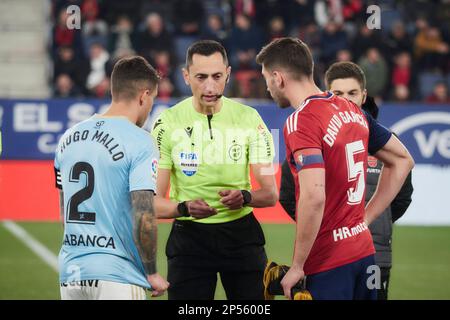 Pampelune, Espagne. 6th mars 2023. Sports. Football. La Liga Santander entre CA Osasuna et RC Celta a joué au stade El Sadar à Pampelune (Espagne) sur 6 mars 2023. 900/Cormon Press Credit: CORMON PRESS/Alay Live News Banque D'Images