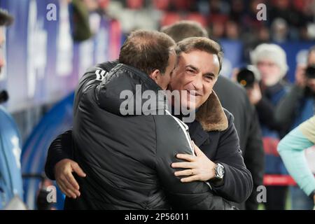 Pampelune, Espagne. 6th mars 2023. Sports. Football. La Liga Santander entre CA Osasuna et RC Celta a joué au stade El Sadar à Pampelune (Espagne) sur 6 mars 2023. 900/Cormon Press Credit: CORMON PRESS/Alay Live News Banque D'Images