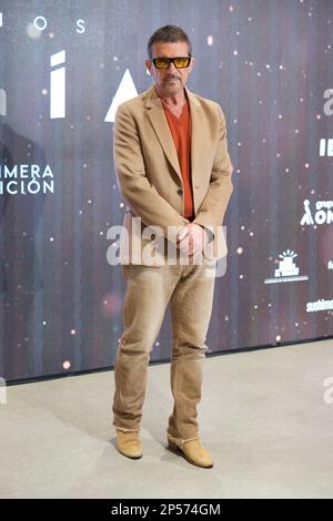 Madrid, Espagne. 06th mars 2023. Antonio Banderas participe à la soirée de présentation des prix de la Galia à Madrid. Crédit : SOPA Images Limited/Alamy Live News Banque D'Images