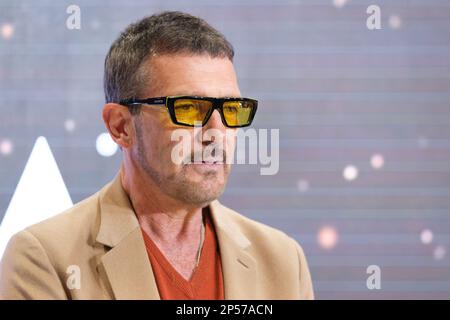 Madrid, Espagne. 06th mars 2023. Antonio Banderas participe à la soirée de présentation des prix de la Galia à Madrid. (Photo par Atilano Garcia/SOPA Images/Sipa USA) crédit: SIPA USA/Alay Live News Banque D'Images