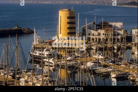 Marina, Aguadulce, Roquetas de Mar.la province d'Almeria, Andalousie, espagne. Banque D'Images