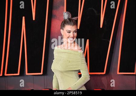 Londres, Royaume-Uni. 06/03/2023, Nicole OÕBrien participe à la projection de gala au Royaume-Uni de 'John Wick: Chapitre 4 à Cineworld Leicester Square, Londres, Royaume-Uni. Date de la photo : 6th mars 2023. Banque D'Images