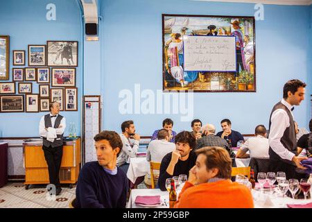 La Pepica,restaurant,6 Passeig Neptú.La plage de La Malvarrosa Valencia, Espagne. Banque D'Images