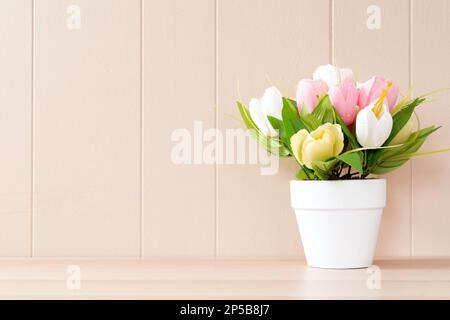 Joyeux jour de Pâques ou thème de fête des mères Banque D'Images