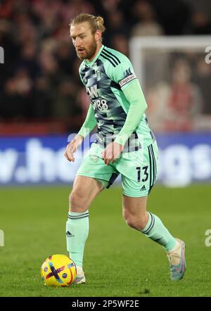 Londres, Angleterre, 6th mars 2023. Tim Ram de Fulham lors du match de la première Ligue au stade communautaire Gtech, Londres. Le crédit photo devrait se lire: Paul Terry / Sportimage Banque D'Images