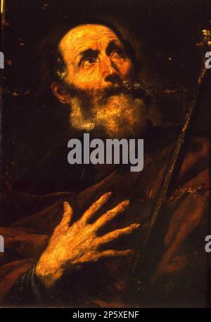 The Hermit, Jusepe de Ribera (Xàtiva, Espagne, 1591 - 1652) Banque D'Images