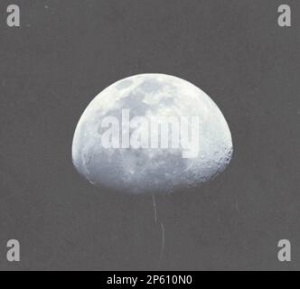 Vue sur la Lune, 1868-1869 Banque D'Images