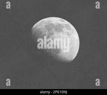 Vue sur la Lune, 1868-1869 Banque D'Images