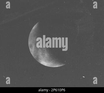 Vue sur la Lune, 1868-1869 Banque D'Images