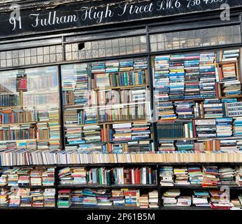 Hurlingham Bookshop, Fulham, Londres Banque D'Images