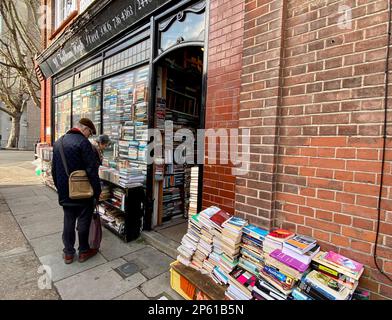 Hurlingham Books, Fulham, Londres, Royaume-Uni Banque D'Images