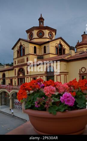 Barcelone: Teatre Lliure, Mercat des Flors.Theatre City. Montjuic Banque D'Images