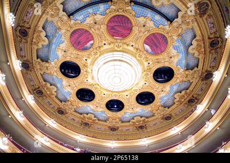 Gran Teatre del Liceu, l'opéra, La Rambla, Ciutat Vella, Barcelone, Espagne Banque D'Images