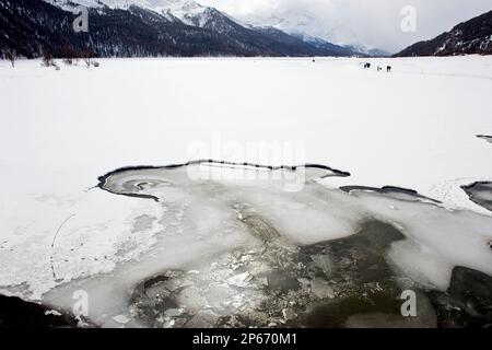 Saint-moritz, Grisons, Suisse Banque D'Images