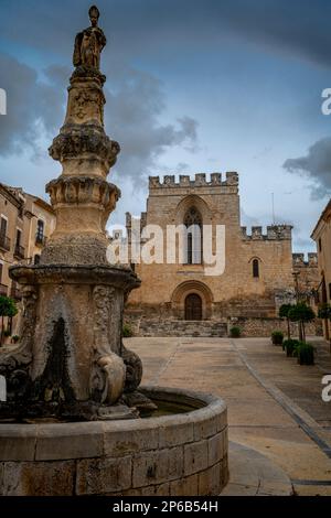 Monastère de Santa Maria de Santes Creus, Alt Camp, Tarragone, Catalogne, Espagne Banque D'Images