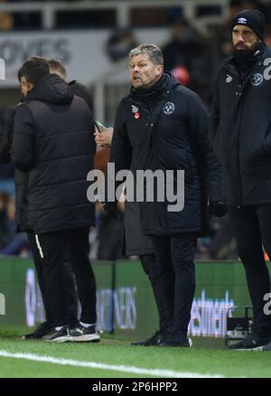 Peterborough, Royaume-Uni. 07th mars 2023. Steve Cotterill (directeur de Shrewsbury Town) au Peterborough United contre Shrewsbury Town EFL League One, au Weston Homes Stadium, Peterborough, Cambridgeshire. Crédit : Paul Marriott/Alay Live News Banque D'Images
