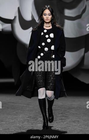 Paris, Frankreich. 07th mars 2023. CHANEL piste automne-hiver 2023-2024 pendant la semaine de mode de Paris le 2023 mars - Paris; France 07/03/2023 crédit: dpa/Alamy Live News Banque D'Images