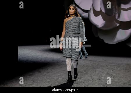 Paris, Frankreich. 07th mars 2023. CHANEL piste automne-hiver 2023-2024 pendant la semaine de mode de Paris le 2023 mars - Paris; France 07/03/2023 crédit: dpa/Alamy Live News Banque D'Images