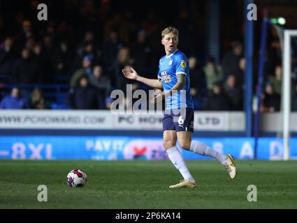 Peterborough, Royaume-Uni. 07th mars 2023. Frankie Kent (pu) au Peterborough United contre Shrewsbury Town EFL League One, au Weston Homes Stadium, Peterborough, Cambridgeshire. Crédit : Paul Marriott/Alay Live News Banque D'Images