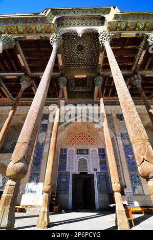 Mosquée Bolo Haouz à Boukhara, Ouzbékistan. Banque D'Images