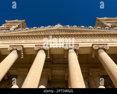 Église de l'Assomption de Notre-Dame à Mosta, Malte. Banque D'Images