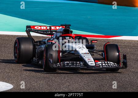 MANAMA, BAHREÏN, circuit de Sakhir, 3. Mars 2023: #21, Nick de VRIES, NDL, Scuderia Alpha Tauri, AT04, Au cours du Grand Prix de Formule 1 de Bahreïn, au Th Banque D'Images