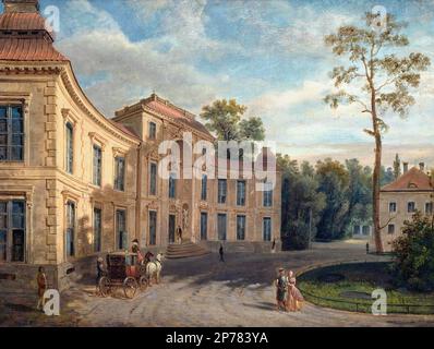 Zaleski Marcin - Pałac Myślewicki W Łazienkach Królewskich - Polska Szkoła - - Zaleski Marcin - Palais Myslewicki dans le parc Lazienki - Ecole polonaise - Banque D'Images