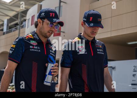 MANAMA, BAHREÏN, circuit de Sakhir, 4. Mars 2023: #1, Max VERSTAPPEN, NDL, Oracle Red Bull Racing, lors du Grand Prix de Formule 1 de Bahreïn au Bahr Banque D'Images