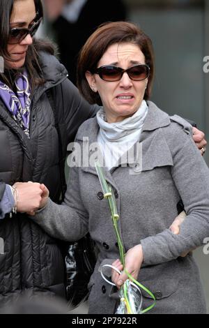 Irina Lucidi, the mother of the missing Swiss twins Alessia and Livia ...