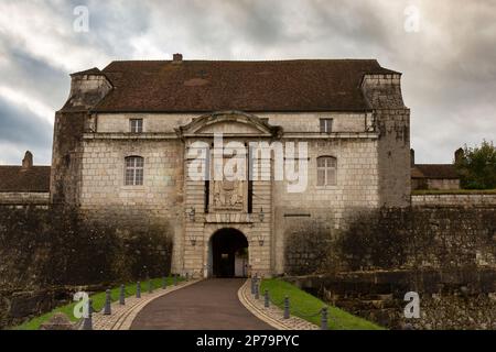 Doubs - Besançon, France : à la frontière de la Suisse et de la France. Historiquement connu comme la capitale de Watch Makers. Sites historiques, Église, Bâtiment Banque D'Images