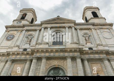 Doubs - Besançon, France : à la frontière de la Suisse et de la France. Historiquement connu comme la capitale de Watch Makers. Sites historiques, Église, Bâtiment Banque D'Images