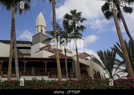 L'hôtel Princess Yaiza, Playa Blanca, Lanzarote. 2023. cym Banque D'Images